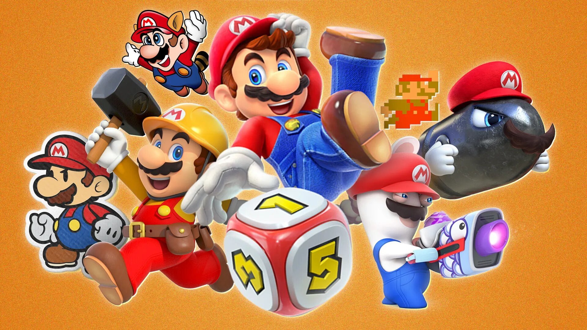 All Mario's gameplay