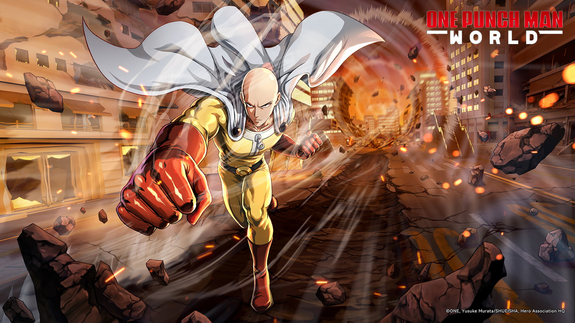 One Punch Man World Cover
