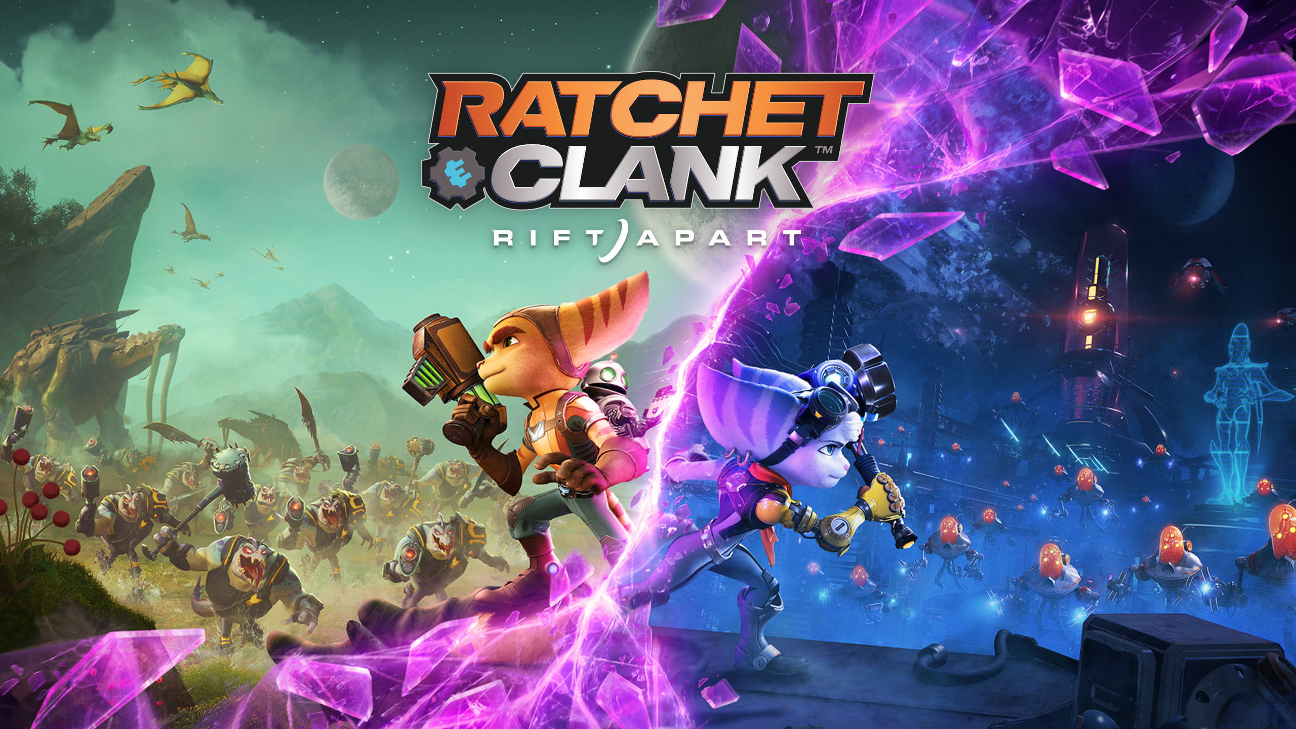 Rachet and Clank Rift Apart Cover