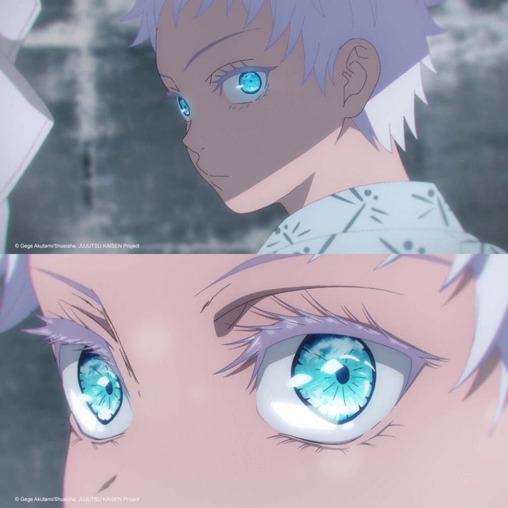 Baby Gojo eyess