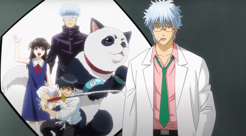 Gintama Jujutsu Kaisen 0 parodie